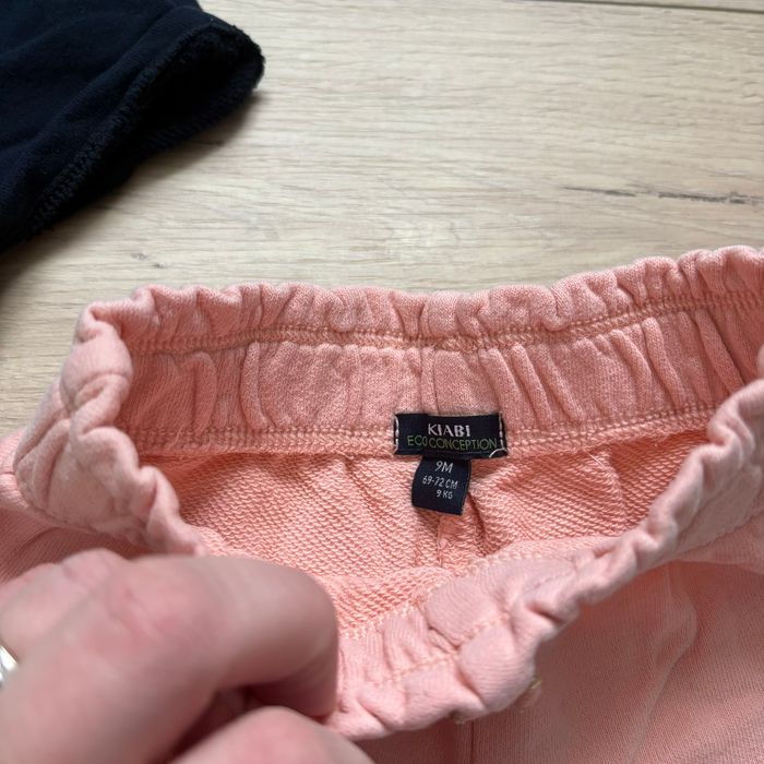 Lot de 2 shorts fille Kiabi 9 mois Rose et Bleu marine - photo numéro 2