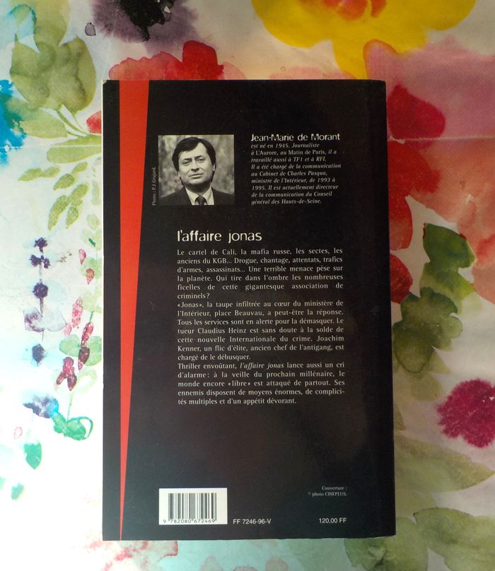 L'AFFAIRE JONAS de Jean-Marie de Morant Ed. Flammarion - photo numéro 3