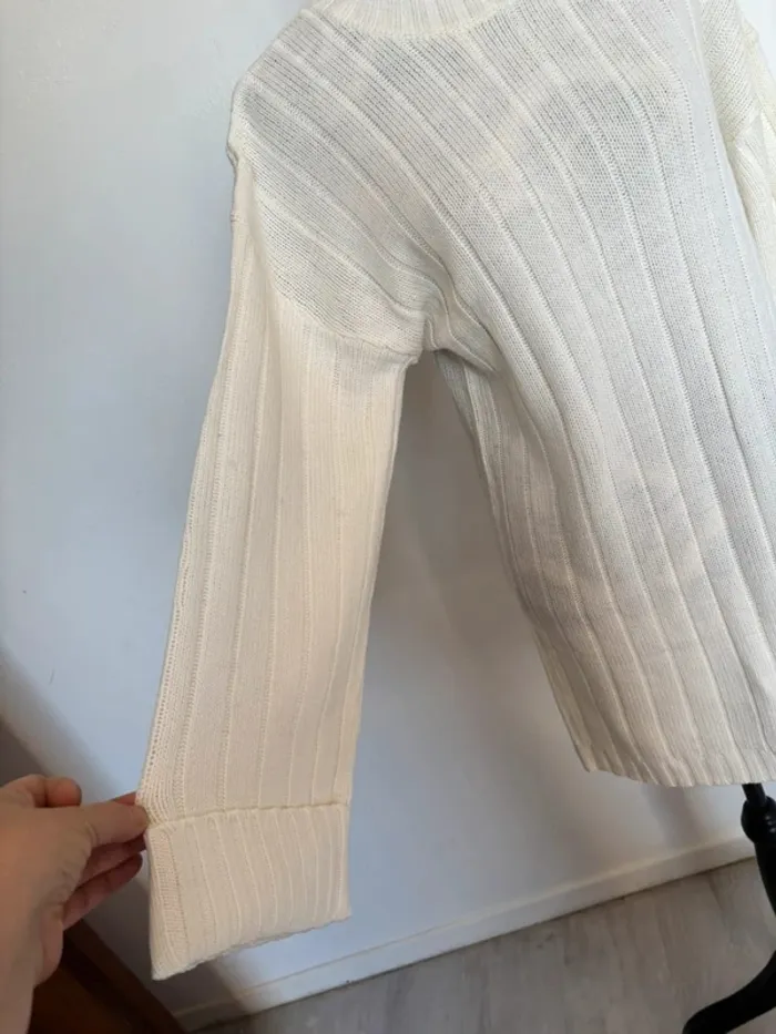 Robe pull femme crème Boohoo taille S - photo numéro 3