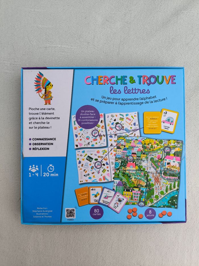 Jeu Cherche et trouve les lettres Hachette - photo numéro 3
