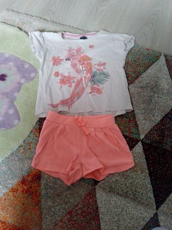 Ensemble été fille 4 ans