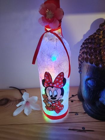 Bouteille lumineux Mickey