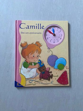 Livre camille fête son anniversaire