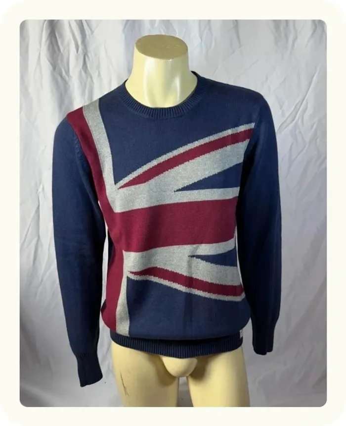 Pull drapeau grande Bretagne homme Pepe jeans Taille L