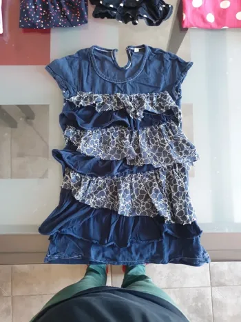 Robe légère bleue