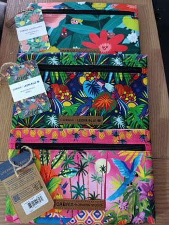 Lot de pochettes Cabaia édition limitée