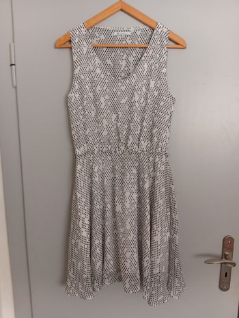 Robe à motifs N&B t42 
