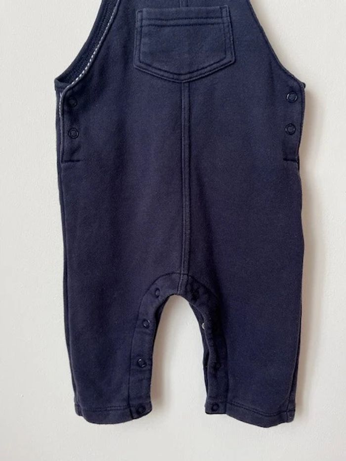 Salopette bleu marine confortable - Petit Bateau 6 mois (67cm) - photo numéro 6