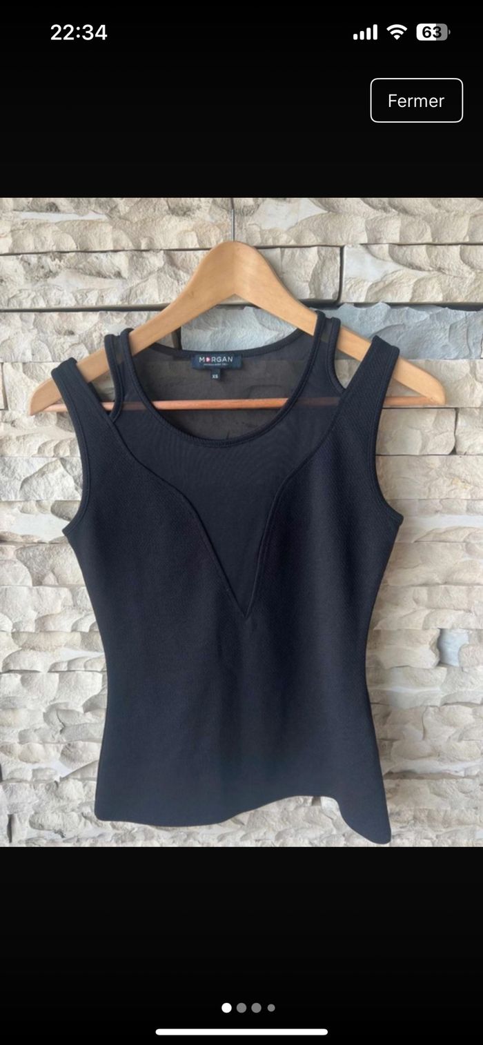 Haut de soirée sexy - Morgan - taille XS