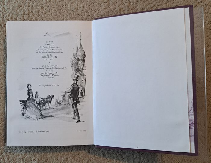 📚 Livre ancien : L'Idiot de Fédor Dostoiesky de 1965 - photo numéro 4