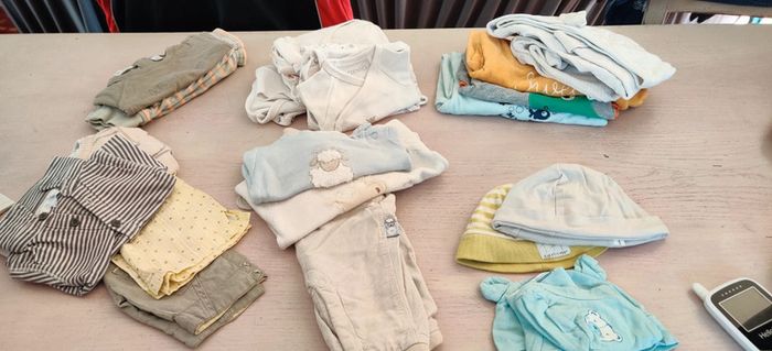 Lot vêtements 1 mois garçon