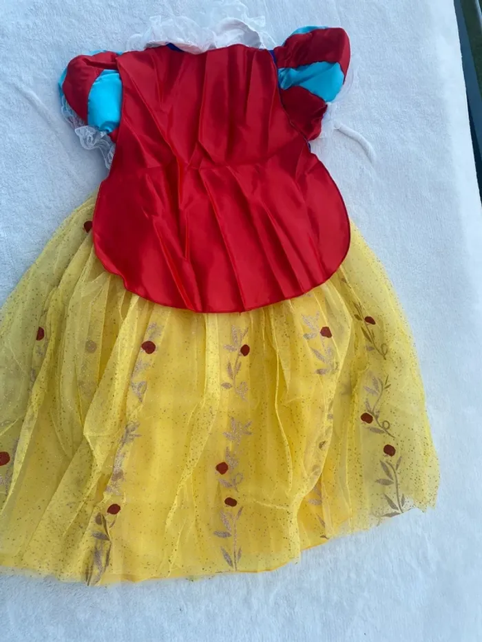 Robe déguisement princesse blanche neige neuf 130 - photo numéro 6