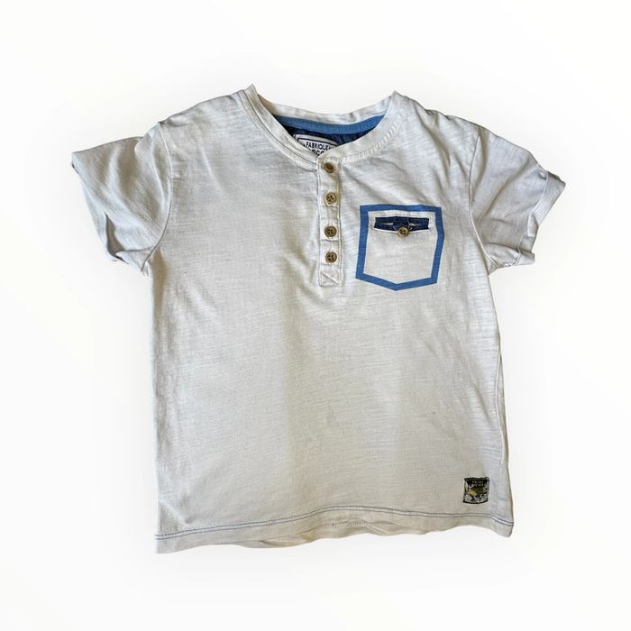 T-shirt blanc La Fabrique des Garçons 6 ans TBE (1€) - photo numéro 4