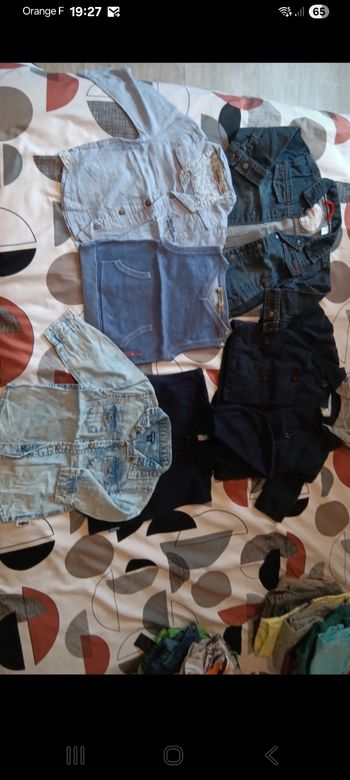 Lot de vêtements bébé garçon 