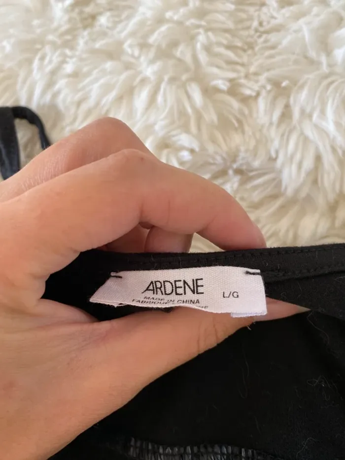 Petite robe noire taille L neuve avec étiquette - photo numéro 5