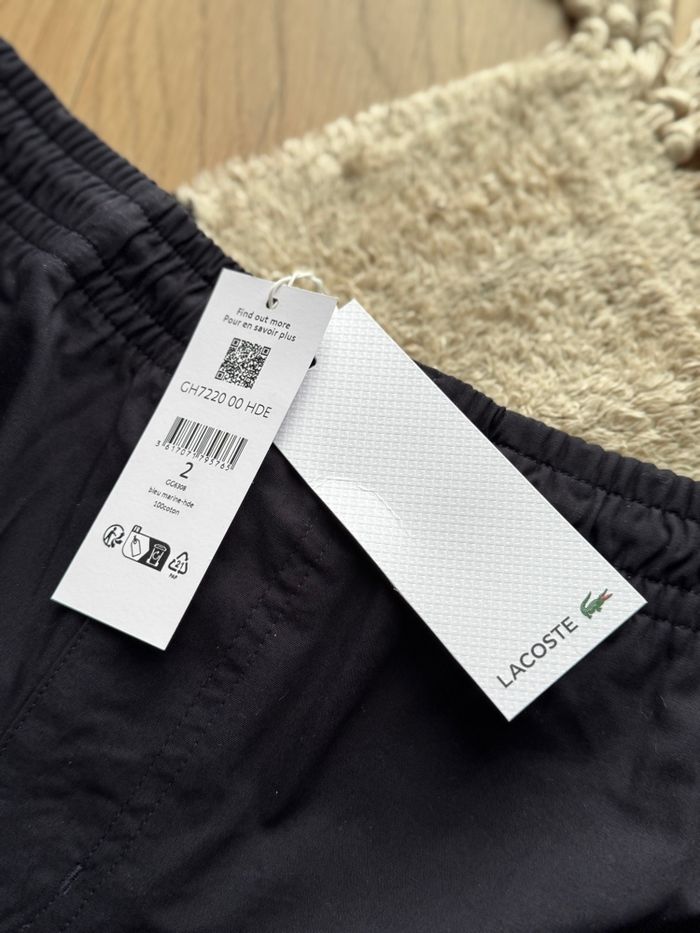 Short Lacoste - Bleu Marine - photo numéro 6