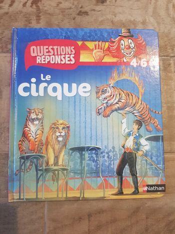 Livre questions réponses le cirque
