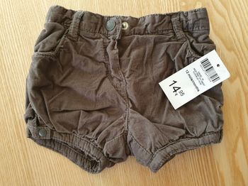 Short fille 