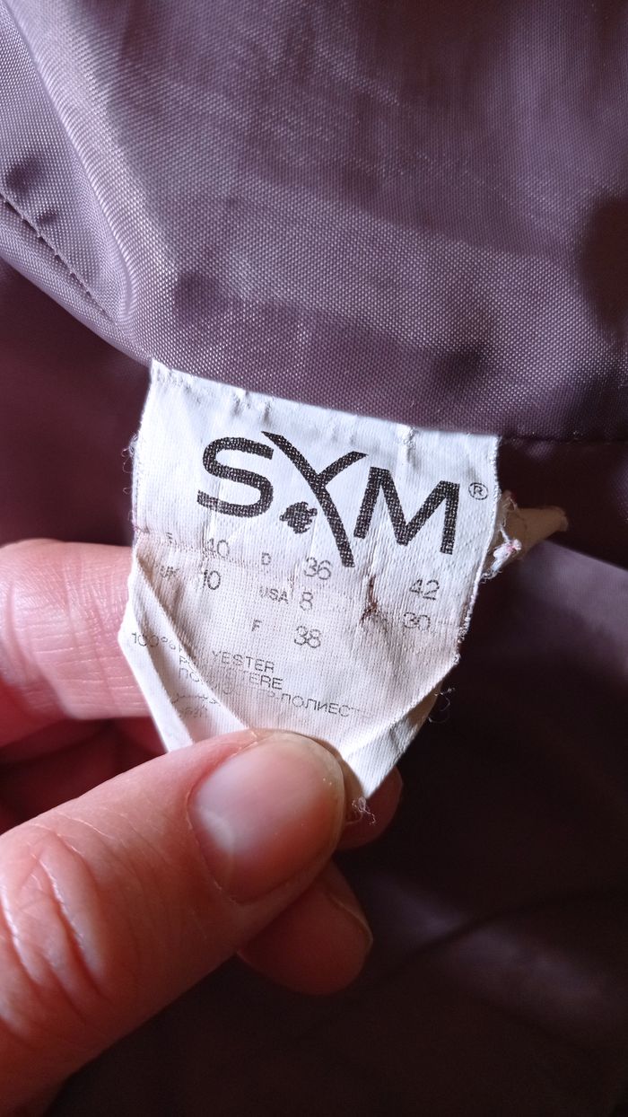 🌸Parka avec capuche amovible, Sym, taille 38 - photo numéro 7