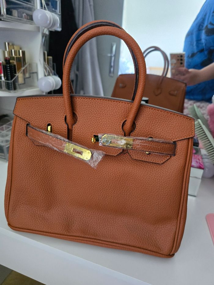 Sac imitation kelly Achat occasion Sacs à main (femme) Marron