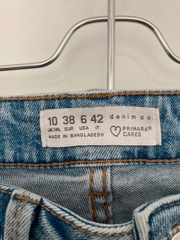 Jean droit bleu clair primark taille 38 - photo numéro 7