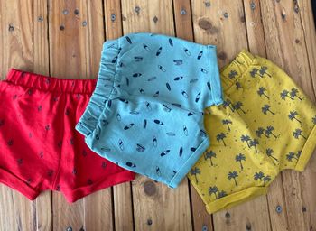 Lot de 3 shorts