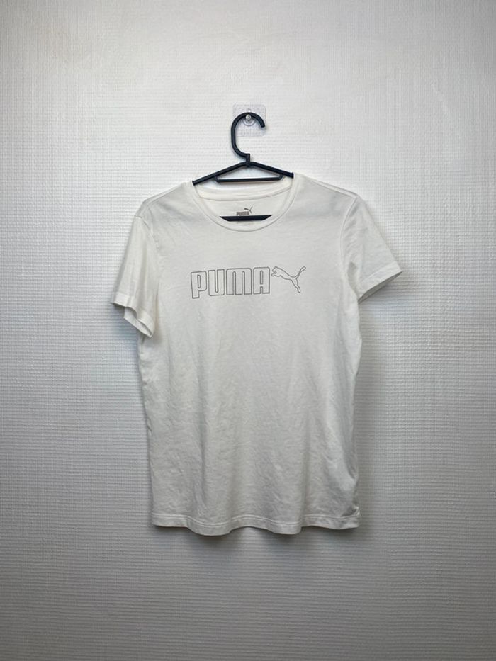 T-shirt femme puma sport Blanc S (264)