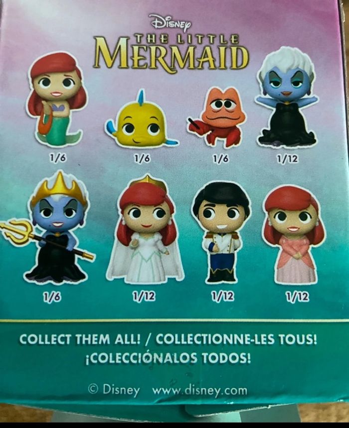 Figurine Mystery Minis Funko La Petite Sirène Disney - photo numéro 5