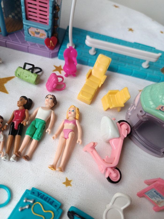 1997 mini pouce confiserie café pâtisserie michelle's génie toy restaurant Polly petite poupée small - photo numéro 14