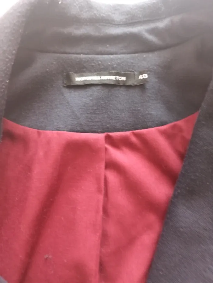 Veste bleu marine T 40 - photo numéro 4