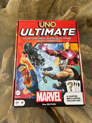 Jeu de societe uno ultimate marvel