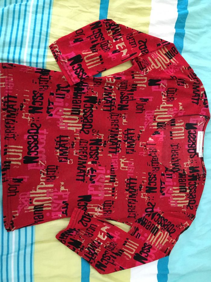 tee shirt rouge - photo numéro 3