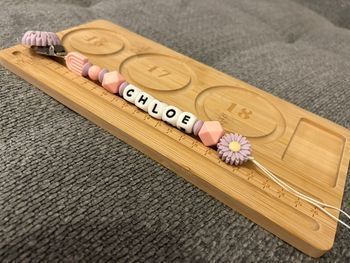 Attache tétine personnalisée 