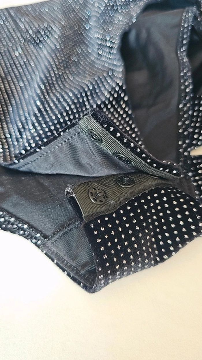 Body noir glitter strass S Mango - photo numéro 4