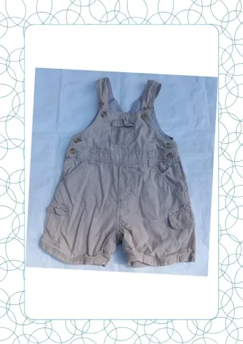 Salopette-short 18 mois Bout'chou