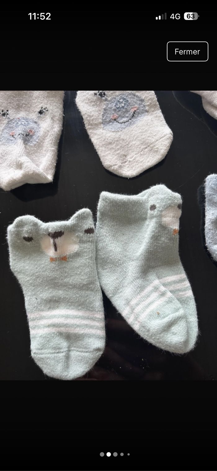 Chaussettes taille 13/15 okaidi - photo numéro 2