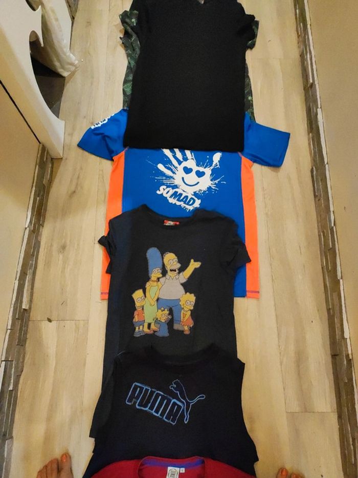 Lot de plusieurs t-shirts 14-16 xs s - photo numéro 4