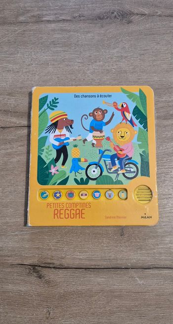 Livre musical : Petites comptines Reggae