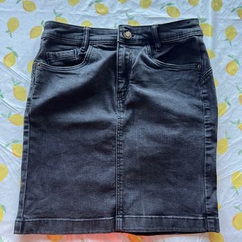 Jupe en jeans noire
