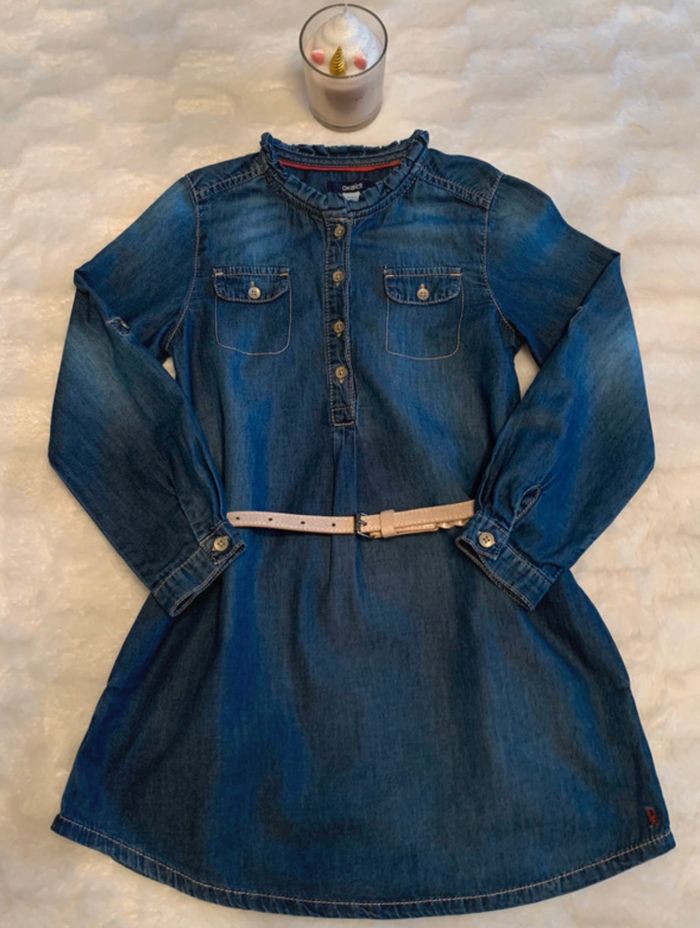 Robe en jean’s Okaïdi 6 ans - photo numéro 2