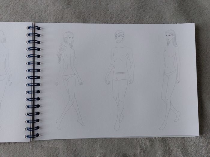 Cahier de dessin Fashion Model Clairefontaine - Clairefontaine | Beebs