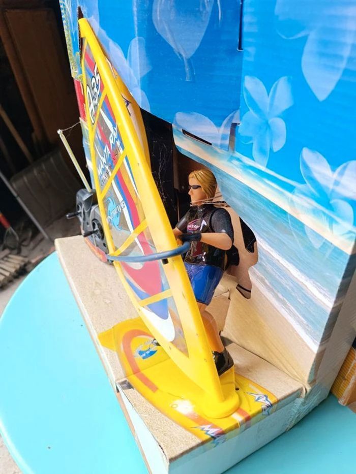 jouets majorette windsurfer manta Ray télécommandé rare - photo numéro 2