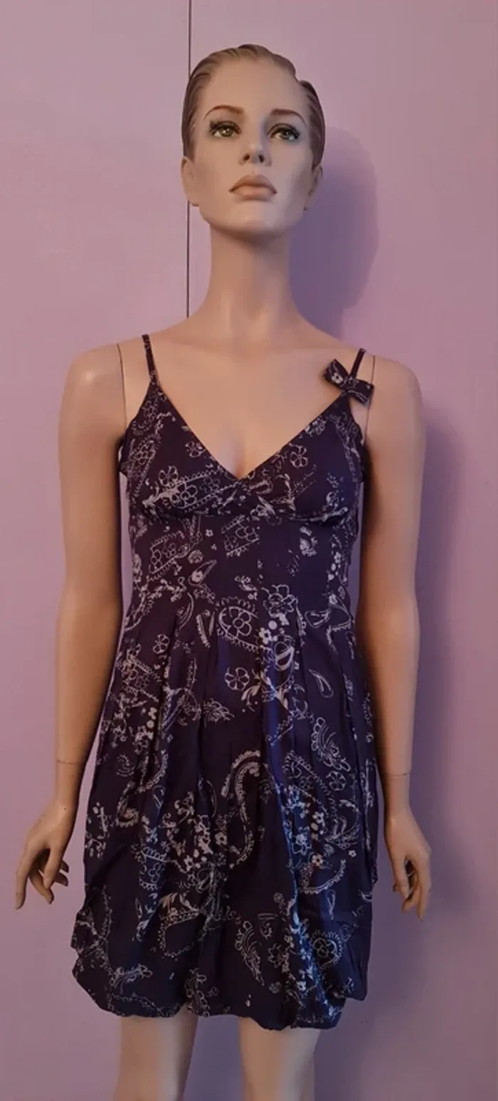 Robe été femme violette