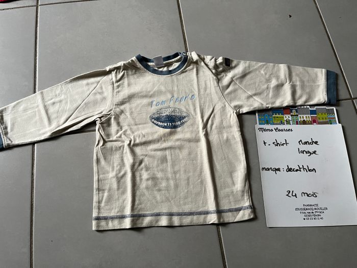 T shirt garçon 24 mois