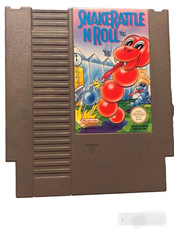 Jeu#nintendo nes#snake rattle N roll#vintage