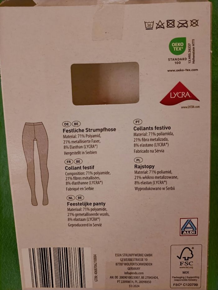 Collant neuf