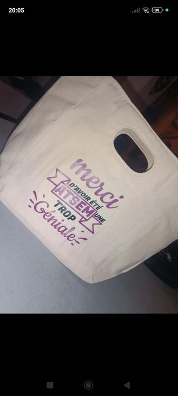 Sac isotherme merci ATSEM