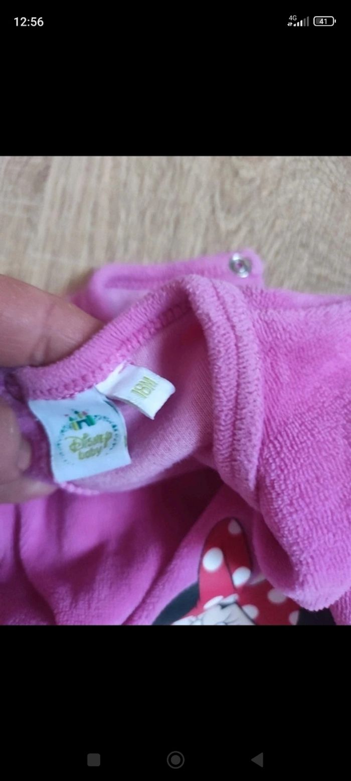 Pyjama fille Disney Minnie 18 mois - photo numéro 4