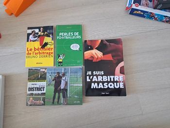 Lot livres foot