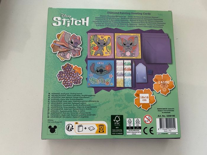 Carte Diamond painting canvas stitch - photo numéro 2